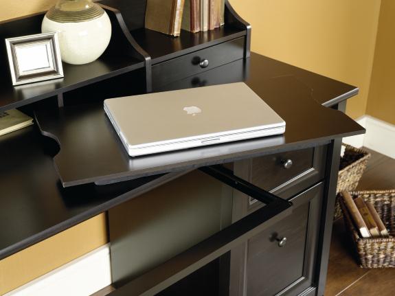 Sauder Edge Water 409043 Computer Desk with Organizer Cubbies